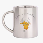 Кружка металлическая