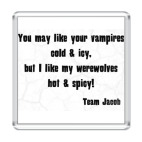 Магнит 6.5 x 6.5 см  I like my werewolves