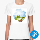 Женская спортивная футболка