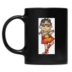 Кружка цветная UV-DTF