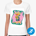 Женская спортивная футболка