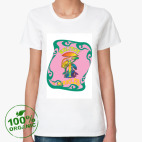 Женская футболка органик