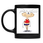 Кружка цветная UV-DTF