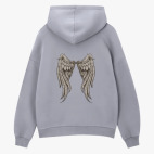 Толстовка худи оверсайз