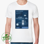 Мужская футболка органик