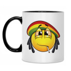 Кружка двухцветная