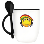 Кружка с ложкой