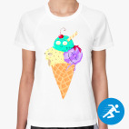 Женская спортивная футболка