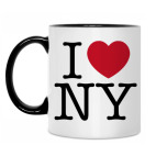 Кружка двухцветная