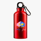 Металлическая бутылка 400 мл UV-DTF