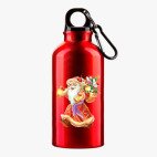 Металлическая бутылка 400 мл UV-DTF