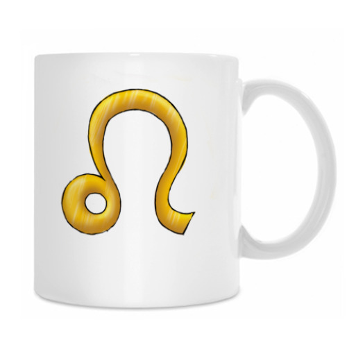 Кружка с принтом 'Лев'