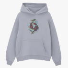 Толстовка худи оверсайз