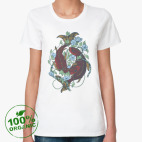 Женская футболка органик