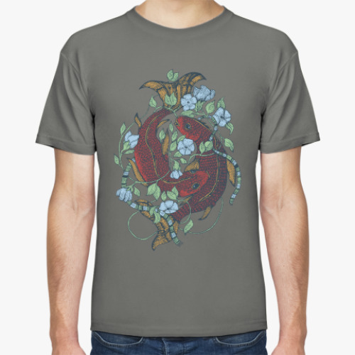 Футболка с принтом Carps