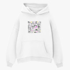 Толстовка худи оверсайз