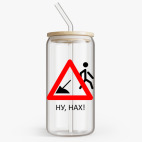 Банка с бамбуковой крышкой