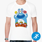 Мужская спортивная футболка