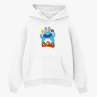 Толстовка худи оверсайз