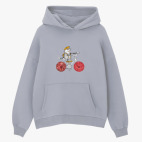 Толстовка худи оверсайз