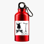 Металлическая бутылка 400 мл UV-DTF