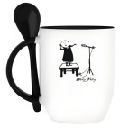 Кружка с ложкой