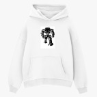 Толстовка худи оверсайз