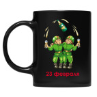 Кружка цветная UV-DTF