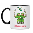 Кружка двухцветная