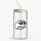 Банка с бамбуковой крышкой