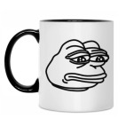 Кружка двухцветная