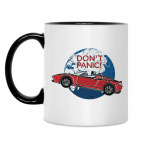 Кружка двухцветная