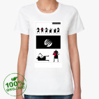 Женская футболка органик