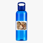 Прозрачная спортивная бутылка