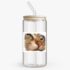 Банка с бамбуковой крышкой