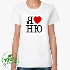 Женская футболка органик