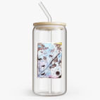 Банка с бамбуковой крышкой