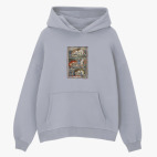 Толстовка худи оверсайз