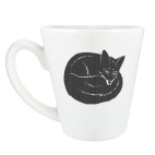 Черная лисичка