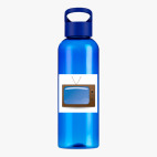 Прозрачная спортивная бутылка