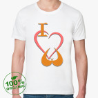 Мужская футболка органик