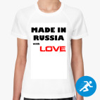 Женская спортивная футболка