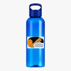 Прозрачная спортивная бутылка