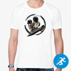 Мужская спортивная футболка