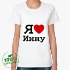 Женская футболка органик