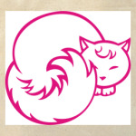 Пушистая кошка