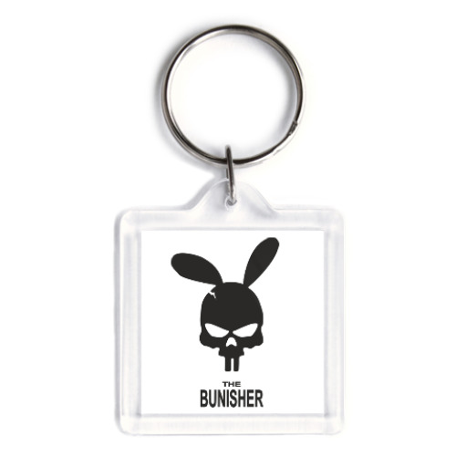 Брелок с принтом The bunisher