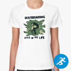 Женская спортивная футболка