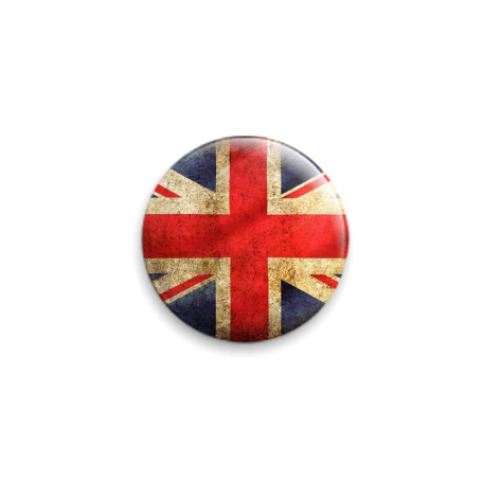 Значок 25мм с принтом Британия
