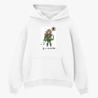 Толстовка худи оверсайз